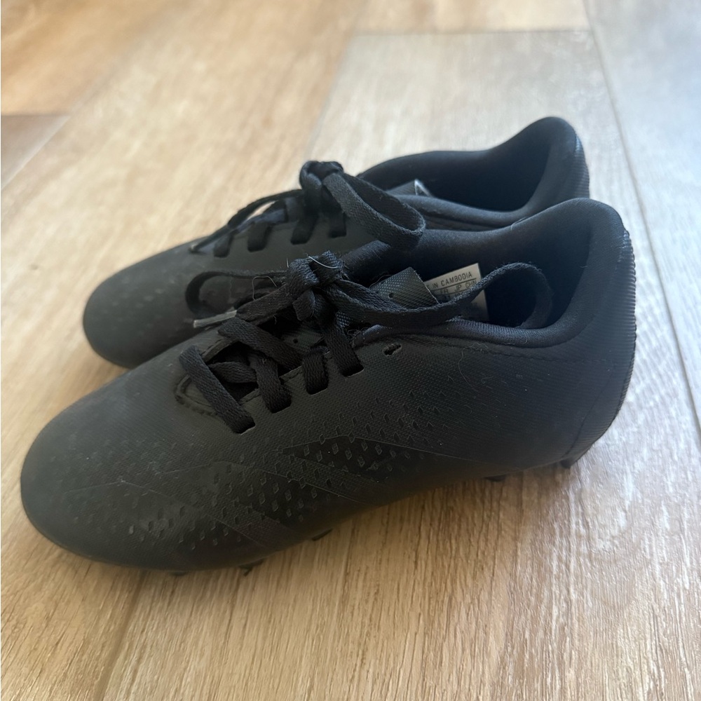 Adidas kids Black Soccer Shoes